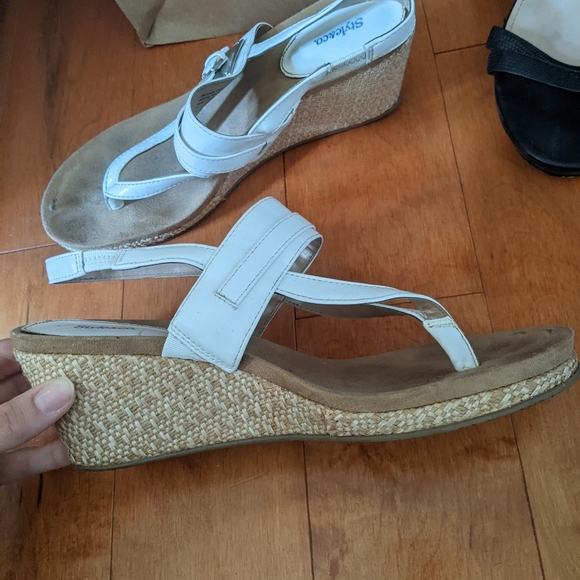 Style & Co white wedges - Picture 3 of 5